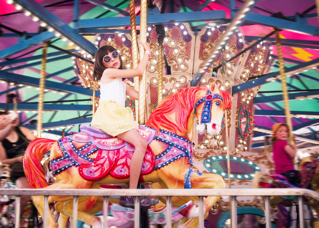 bright colours at the saanich fair