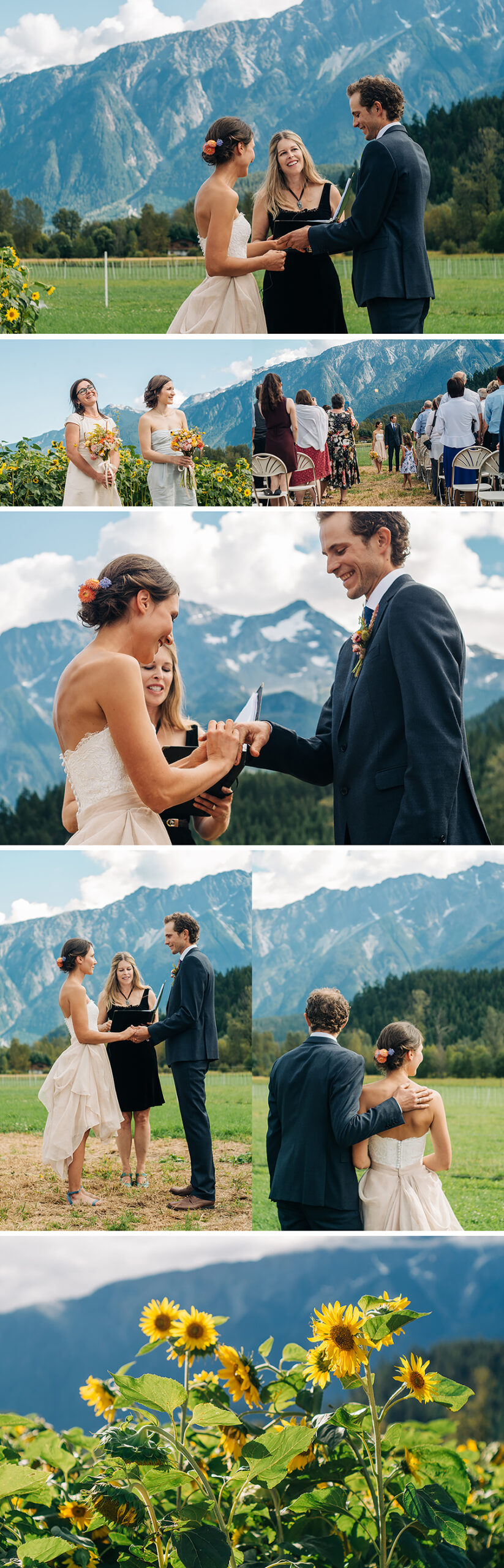 Pemberton BC wedding, plenty wild farm, pemberton meadows, farm wedding, wedding ceremony 